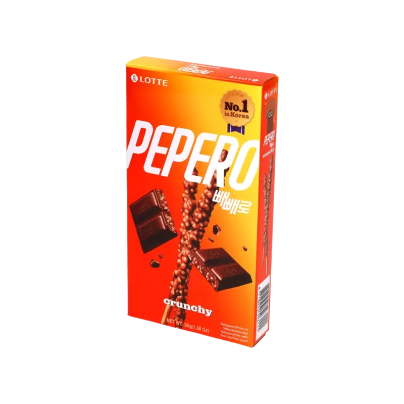 LOTTE Pepero Crunky koekjesrepen (39 g)