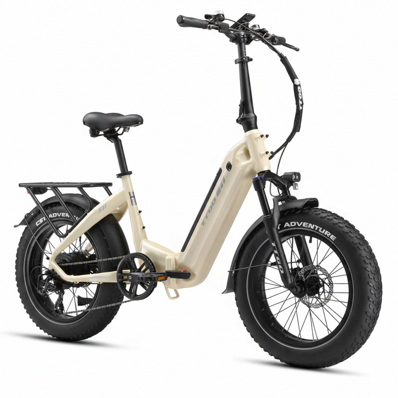 Elektrofahrrad Faltrad 20 Zoll, 70 Nm, 140 km, Drehmomentsensor, Lockable Federgabel, Faltrad