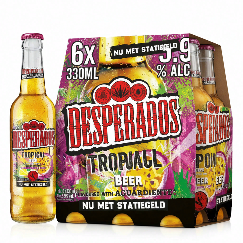 Desperados Tropical Beer - 6 x 330 ml