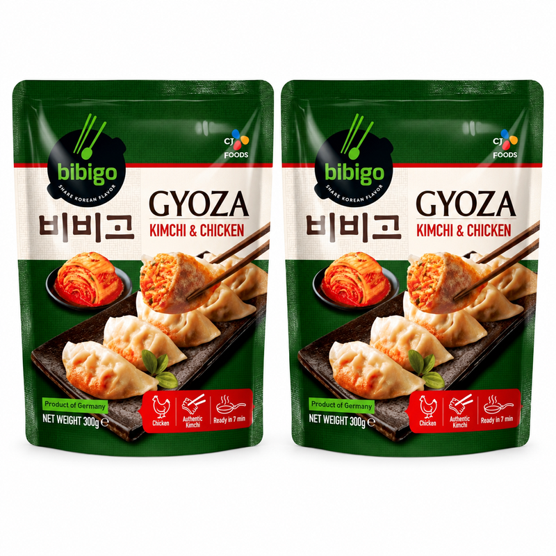Bibigo Kimchi Kip Gyoza 300 g — 2-pack