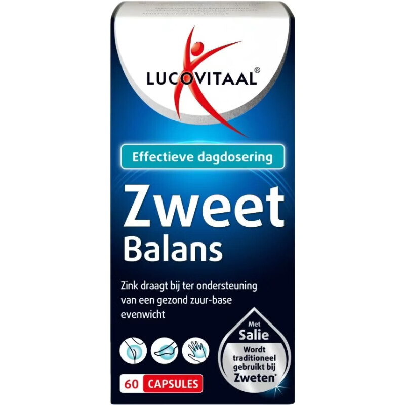 Lucovitaal Sweat Balance 60 capsules