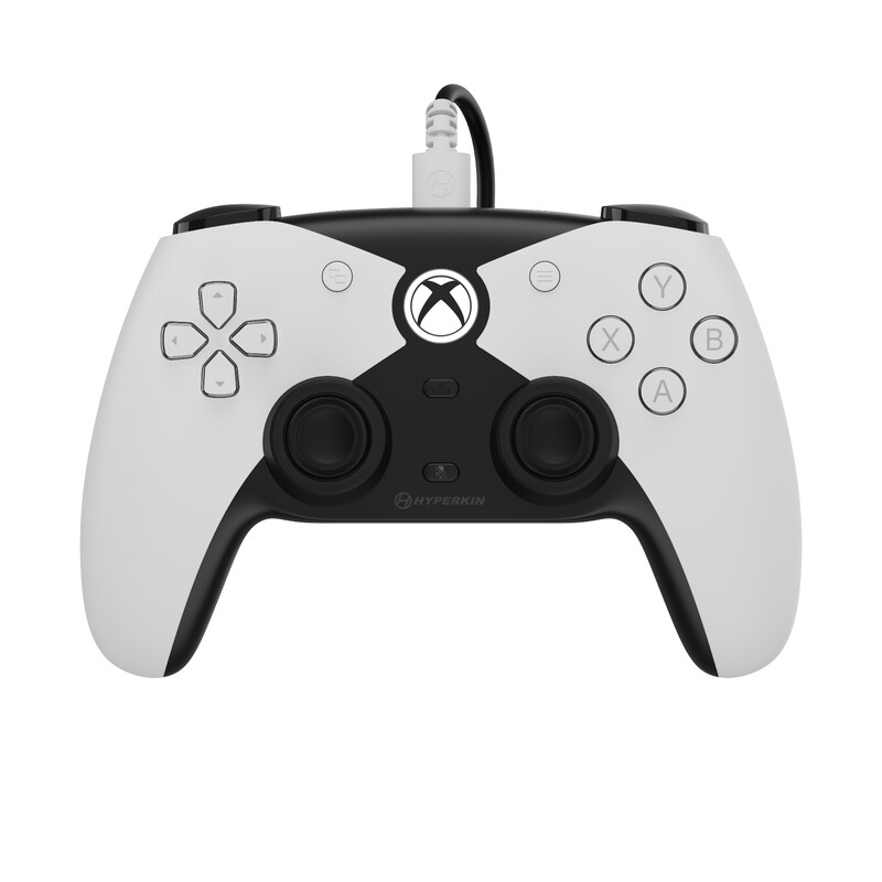 Competitor Wired Controller for Xbox Series|One/Win 11|10 (White) Licensed by Xbox