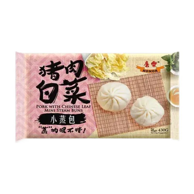 Mini Bun - Pork with Chinese Leaves 430g