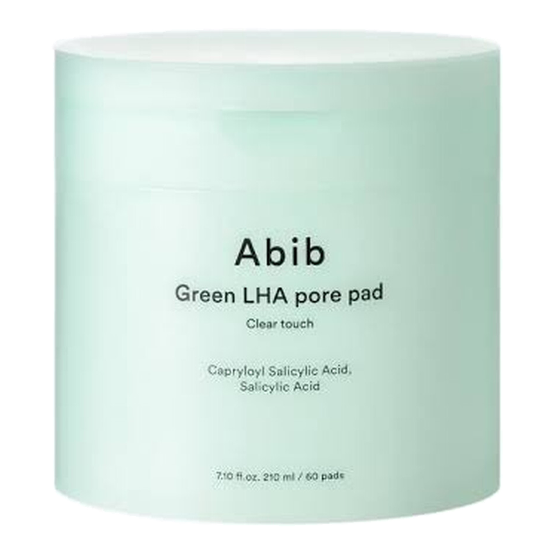 ABIB Green LHA Pore Pad Clear Touch 210ml 60 Pads
