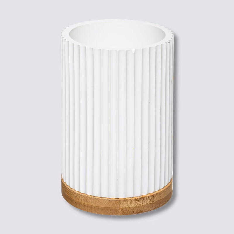 Porte-brosse à dents moderne blanc