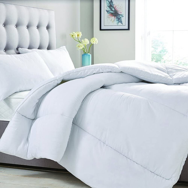 Riva Home White Essentials Anti-Allergy Duvet 10.5Tog Single