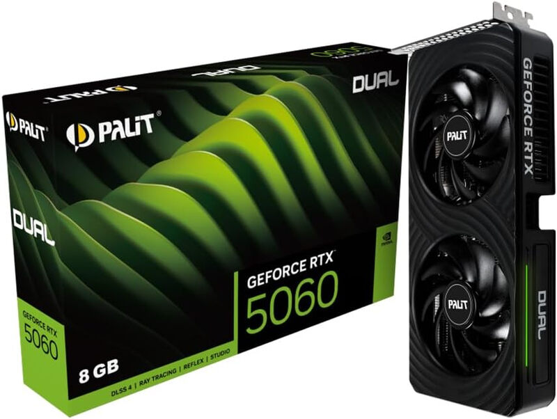 GeForce RTX 5060 Dual 8GB GDDR7