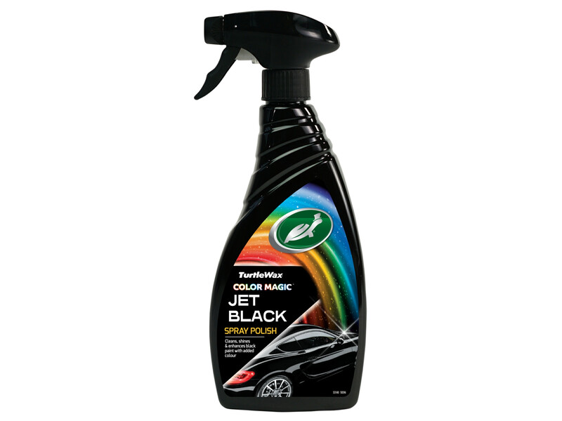 Jet Black Spray Polish 500ml