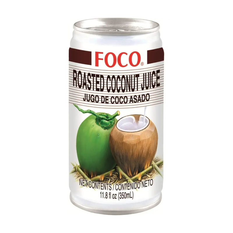 FOCO Roasted Coconut Juice with Pulp, 350ml
