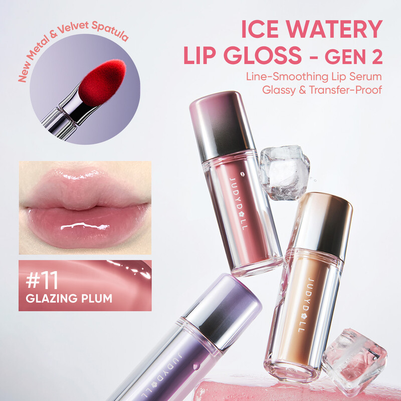 Judydoll Dual Flash Watery Lip Gloss 11