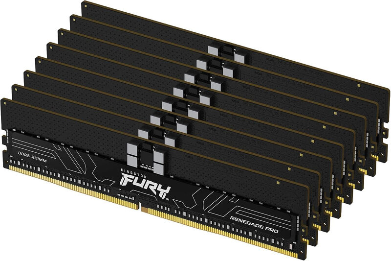 Kingston DDR5 module DIMM 288 broches 5600 MHz / PC5 44800 CL46 1.1 V mémoire enregistré ECC - vue 6