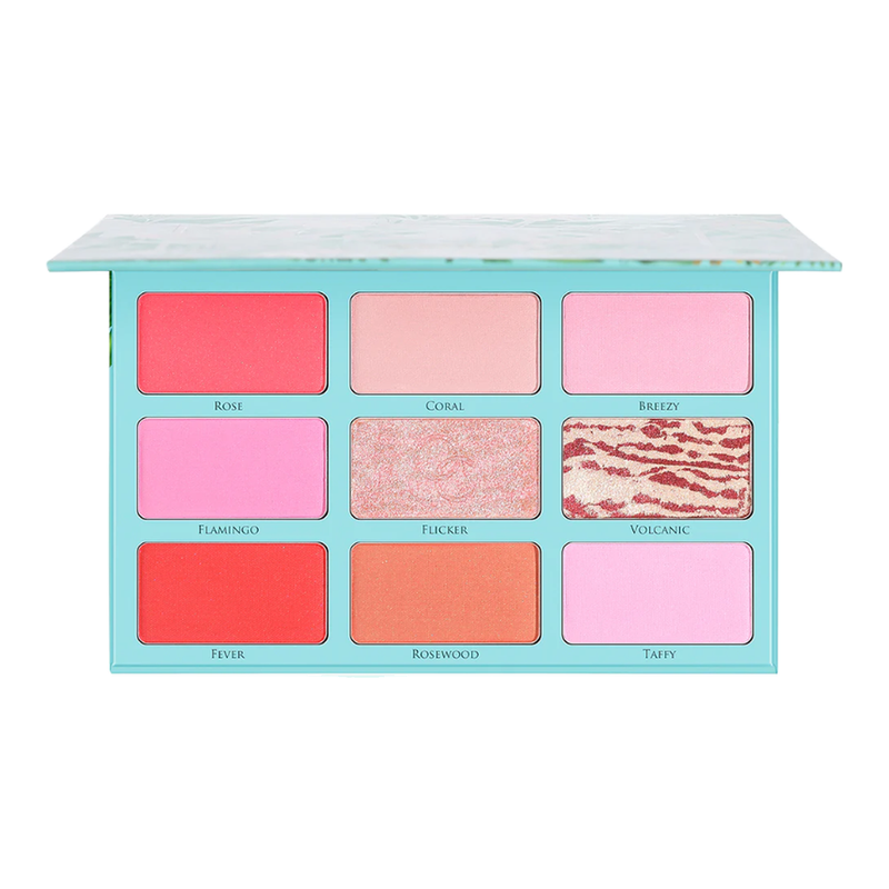 Docolor Tropical blushpalet met 9 kleuren