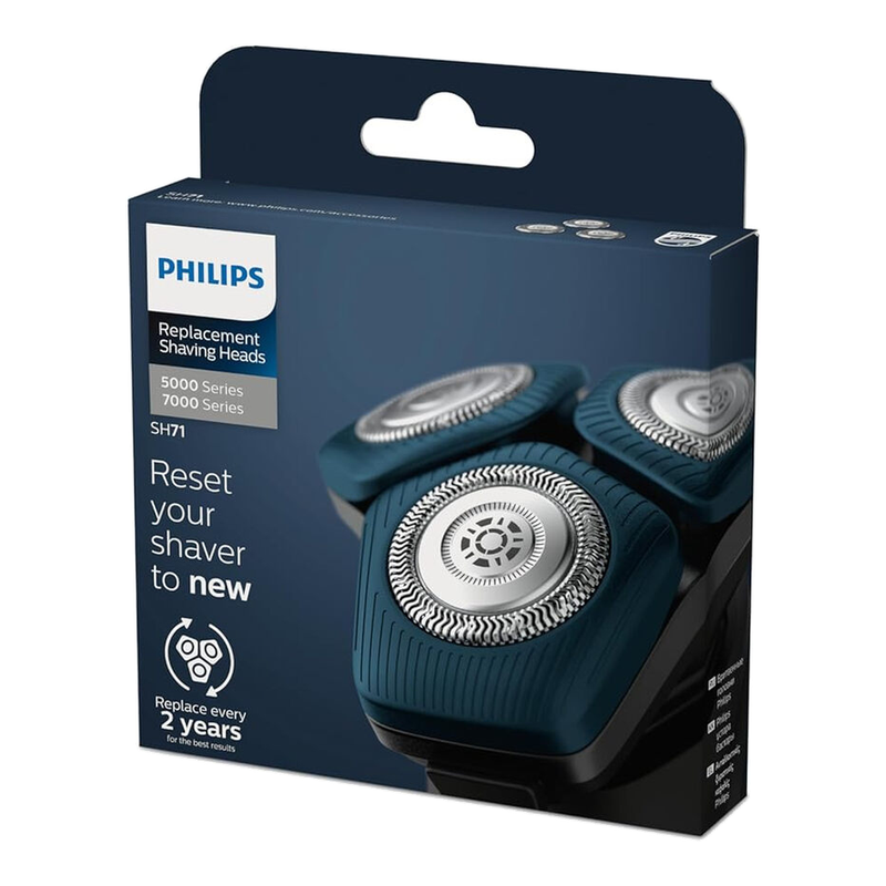 PHILIPS Replacement Shaver Heads, Fits All Series 7000 Models, SH71/50