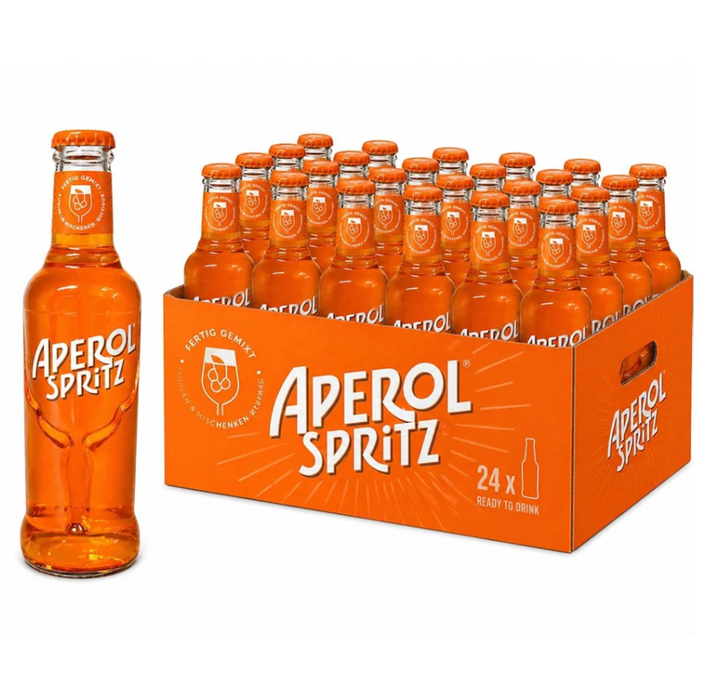 Aperol Spritz Mischgetränk 24 × 0,2 L