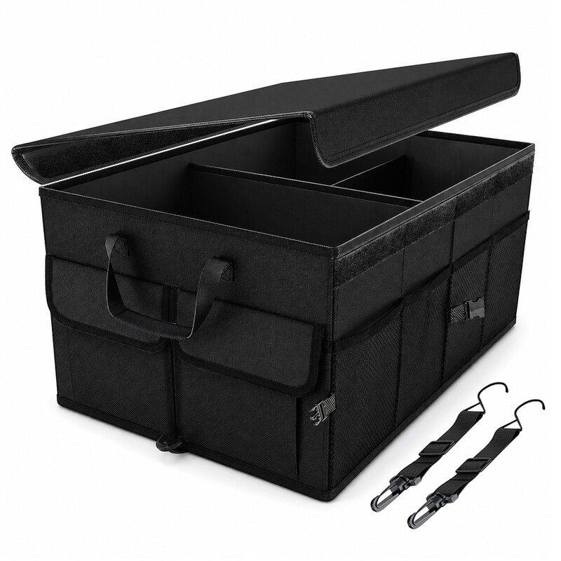 Oxerbog Premium hardcase opbergbox voor de kofferbak met grote capaciteit