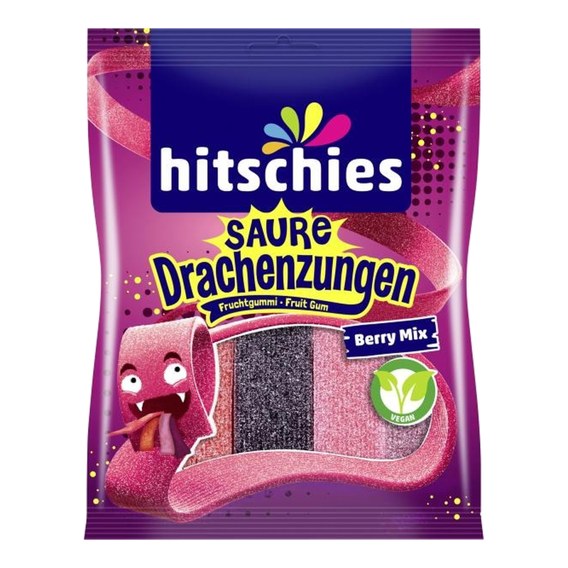 Hitschies Saure Drachenzungen Berry Mix 125 g