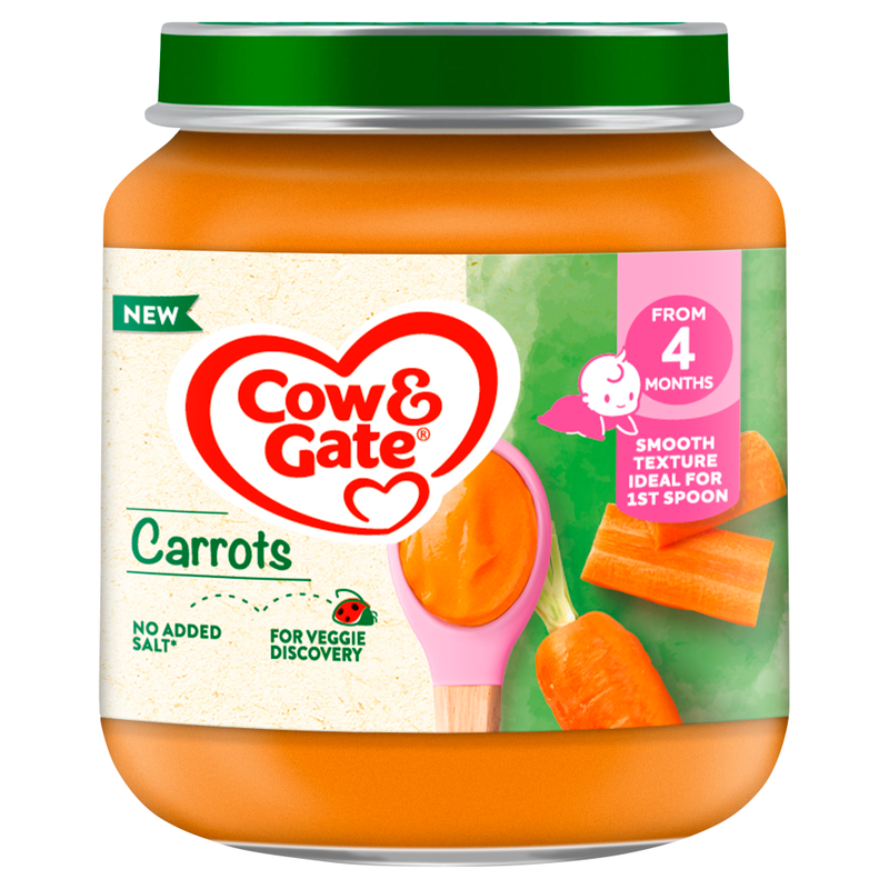 Carrot Baby Food Snack 4+ Months 125g