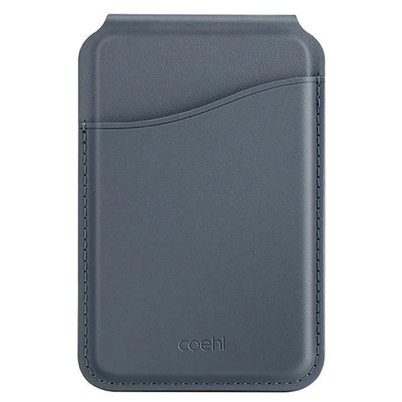 UNIQ Coehl Esme Magnetisches Wallet mit Spiegel und Ständer Dunkelblau/Saphirblau