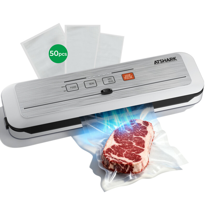 5-In-1 Vacuum Sealer – High Pressure Touchscreen Design, Fast and Convenient, Include