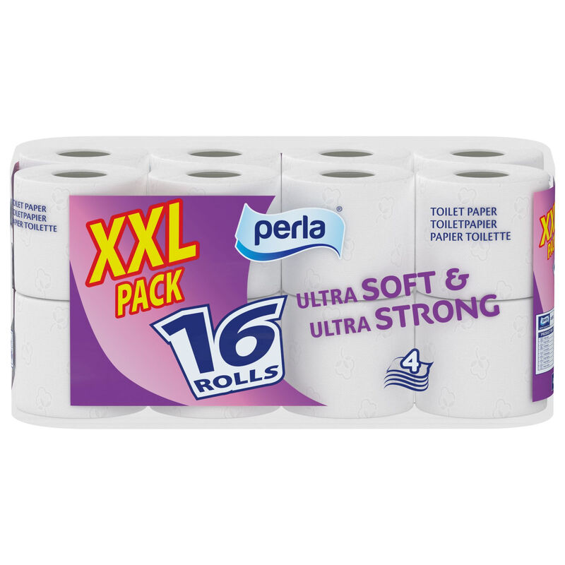 Toiletpapier Perla 16 rol 4-laags