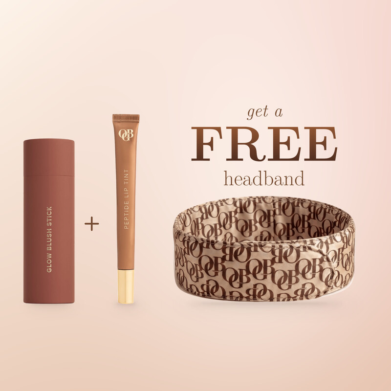OGB Encre à lèvres Tender Blush & Glaze avec bandeau gratuit