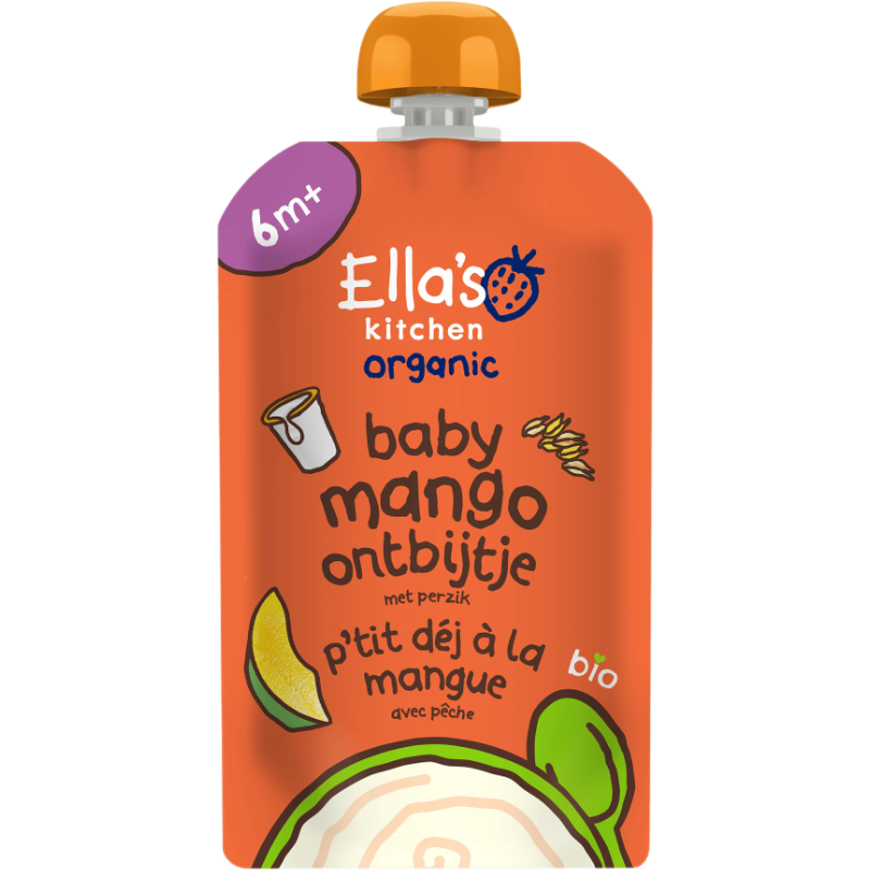 Ella's Kitchen BIO Mango Ontbijtje 6 M+ 100 g