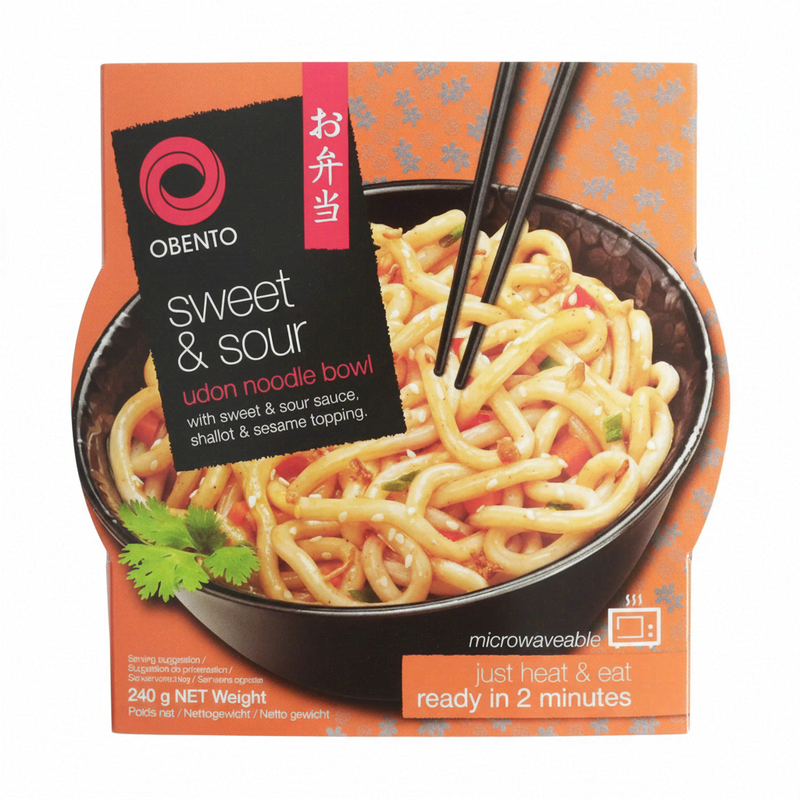 Obento Süß-säuerliche Udon-Nudel-Schale 240 g