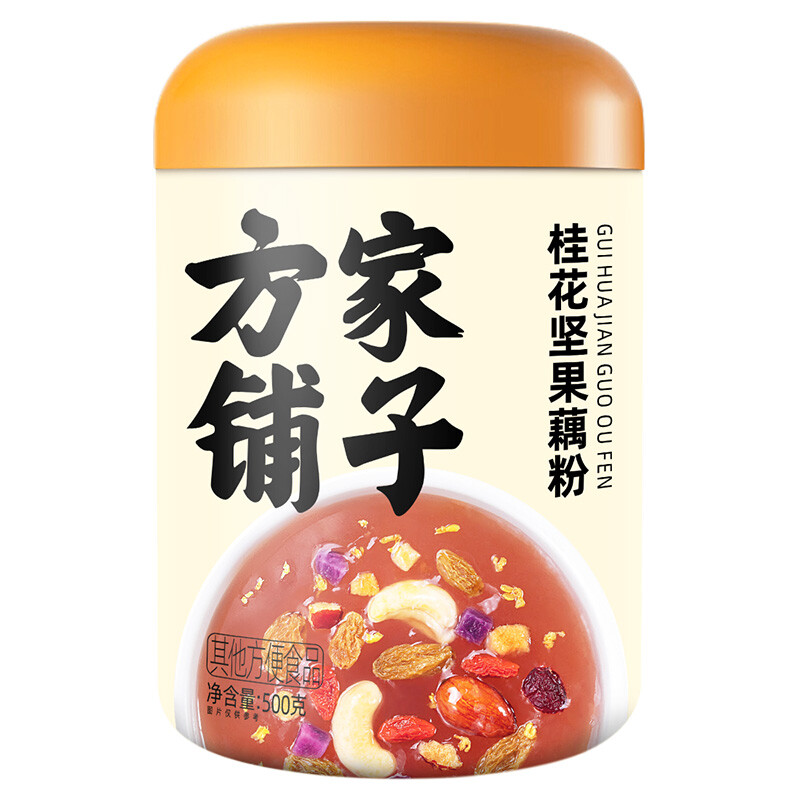 Fangjiapuzi Fangjia Puzi Lotus Root Powder With Osmanthus & Nuts 500G Jar