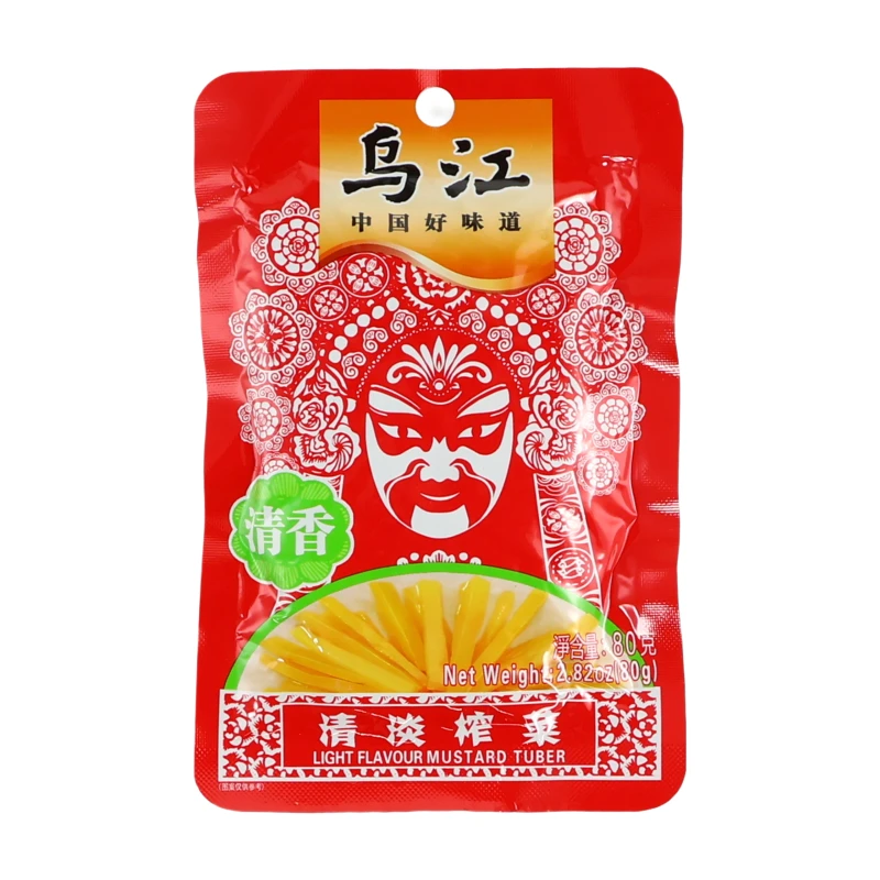WUJIANG Mustard Tuber Light Flavour 80g/pack