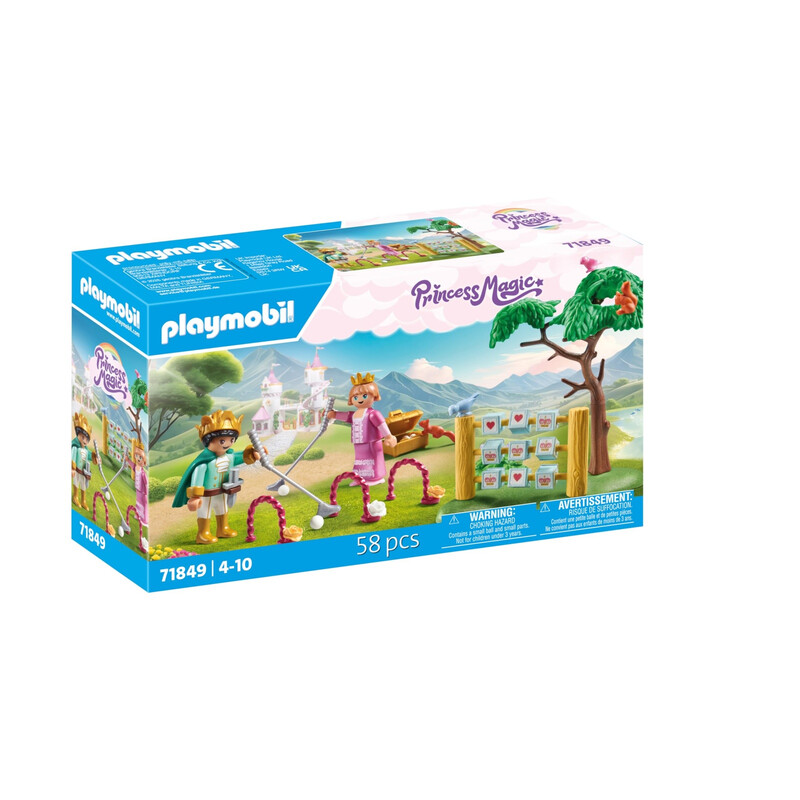 PLAYMOBIL Prinzessin Magische Königin Kinder im Spielgarten Prinzessin Spielzeug Märchen-Spielzeug für Kinder ab 4 Jahren 71849