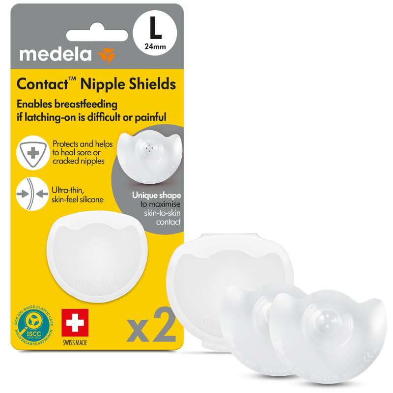 Contact Nipple 2 Shields Size Large 1 Case