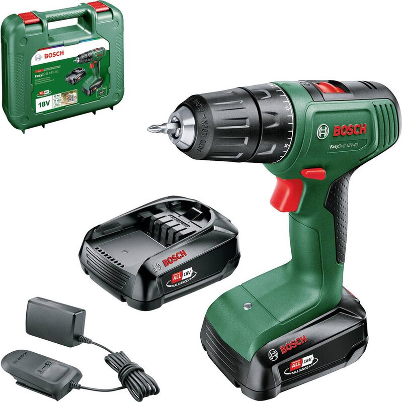 Bosch EasyDrill 18V-40 2x1.5A