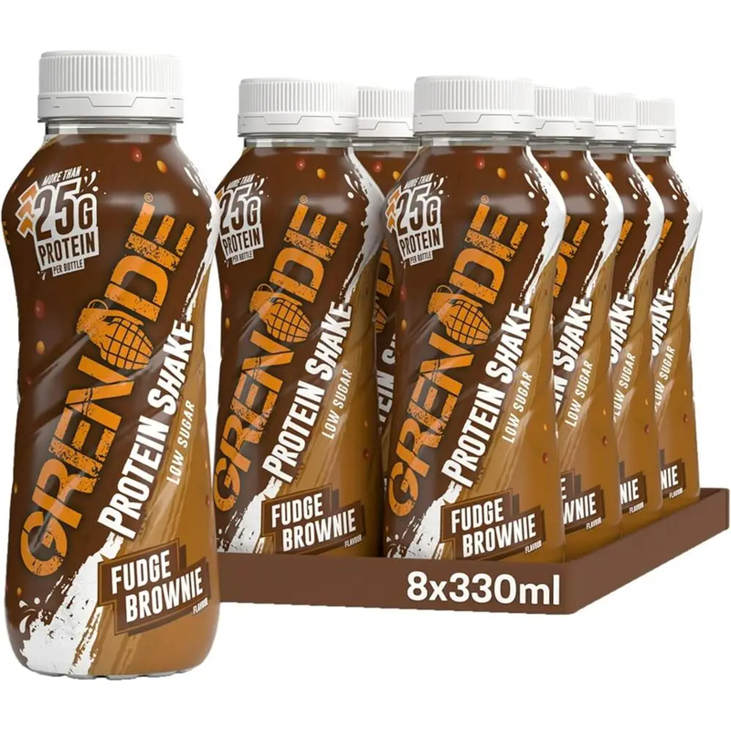 Protein Shake Fudge Brownie Flavour Multipack - 8 x 330 ml