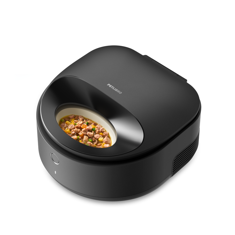 Polar Smart Wet Food Feeder – App-Controlled, Cooled, Black