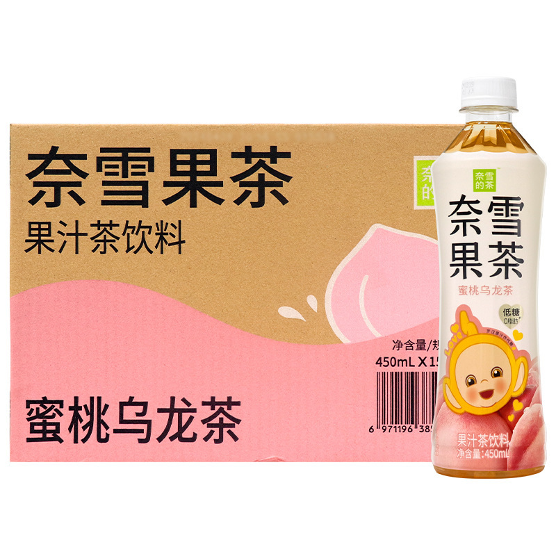 Fruit Drink-Peach Oolong Tea 15x450ml