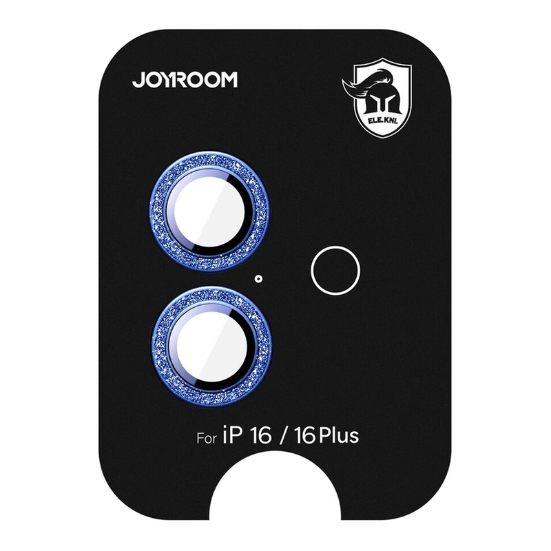 Joyroom JR-MSF0300 Schutzglas für iPhone 16/16 Plus Kameraobjektive - blau