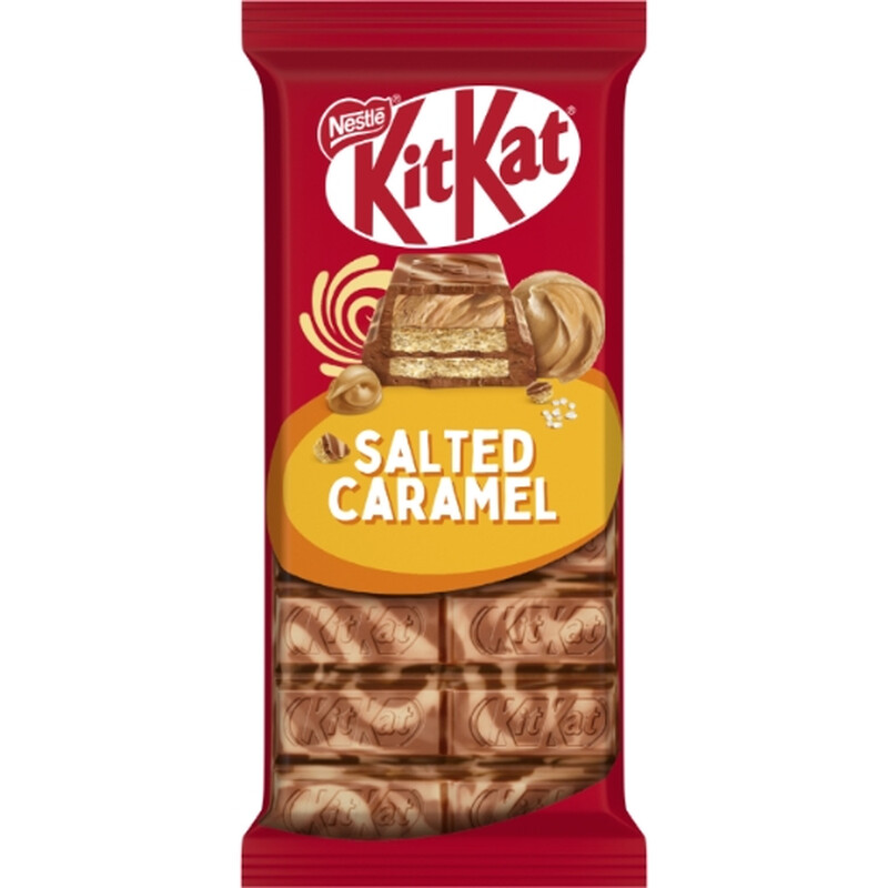 Tablette De Caramel Salé Kitkat La Tablette De