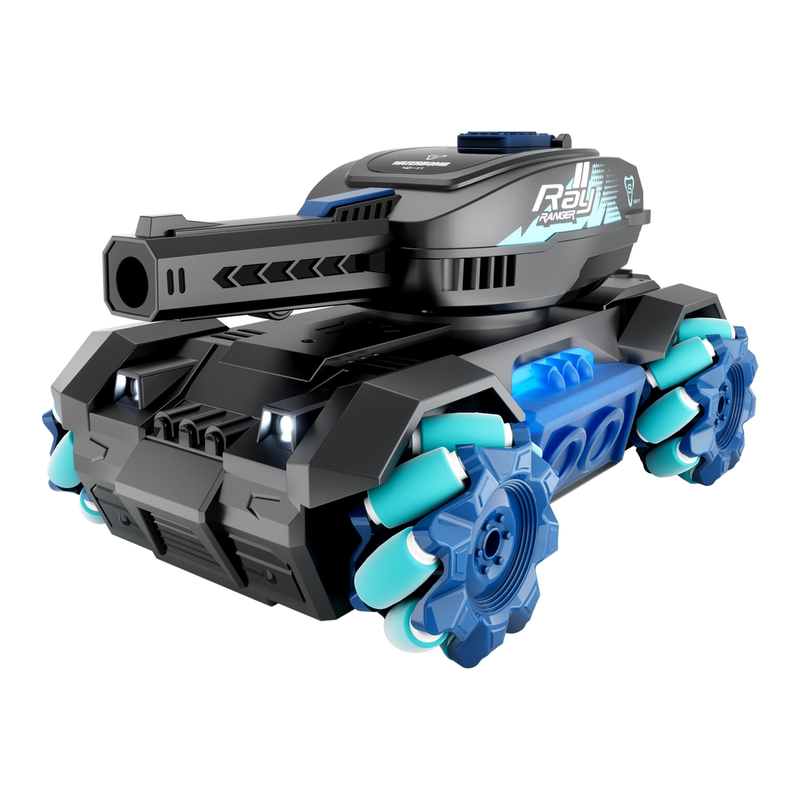 4DRC Y1 RC Tank That Shoots, Gesture Sensing RC Stunt Car with Light & Music, Remote Control Tank Shooting Water Bullet Ball, Remote Control Car for Boys 6-8-12, Kids Toy Gifts Birthday