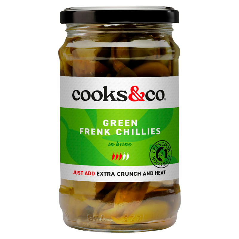 Cooks&Co Cooks & Co Green Chillies 300G