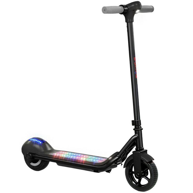 AA1-133V70BK SPORTNOW Electric Scooter for Kids, Lightweight Kids Scooter for Age 6-1