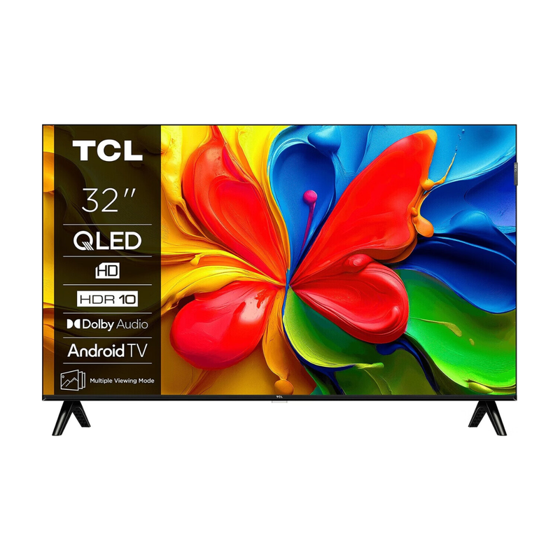 TCL 32V4C smart-tv 32 inch HD Ready QLED Google TV 60Hz 2024