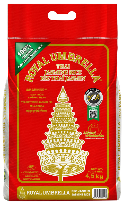 Royal Umbrella Thaise geurige rijst 4,5 kg