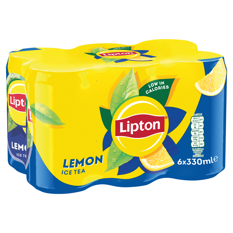 Lipton Iced Tea Lemon 6 x 330ml