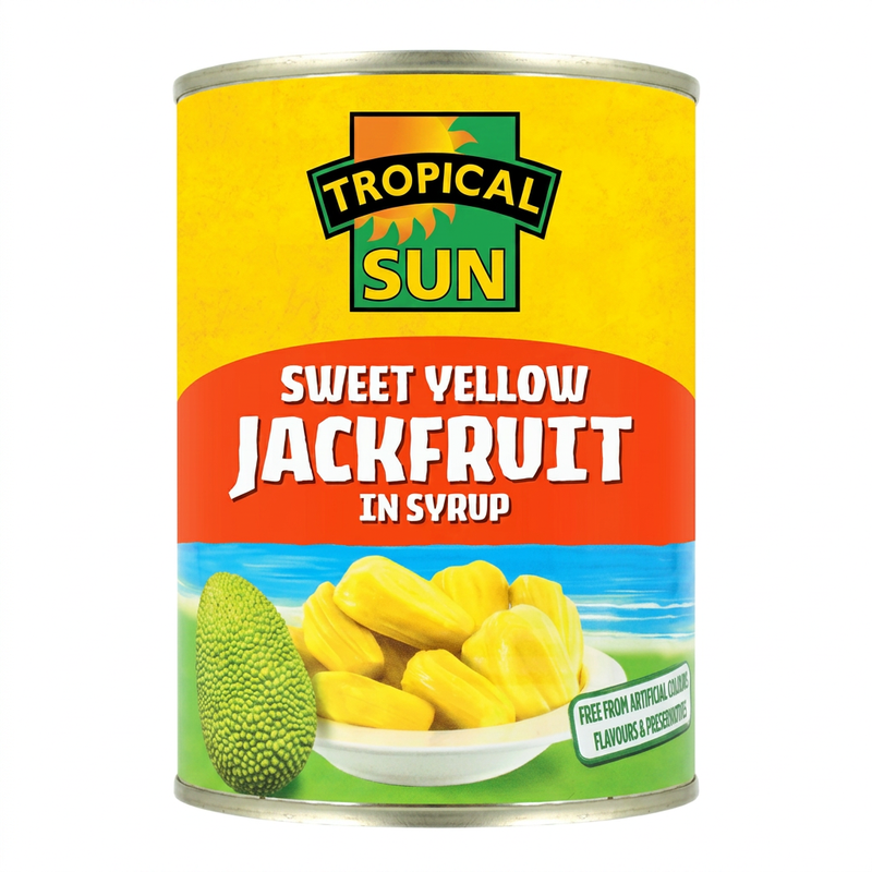 Tropical Sun Sweet Yellow Jackfruit In Syrup 565g