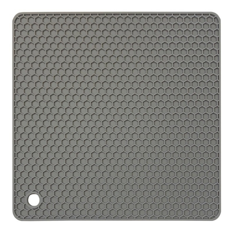 Silicone Placemat & Holder Square 6.9 inch