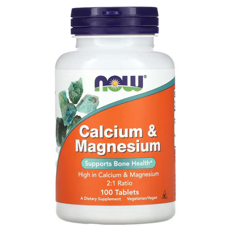 Calcium + Magnesium Bone Muscle - 100 Tablets
