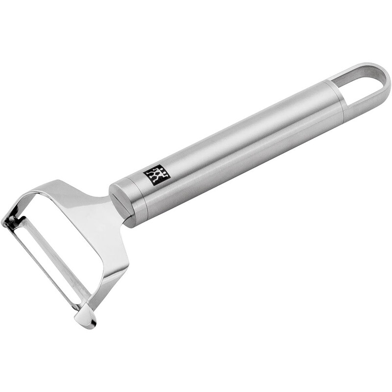 ZWILLING Pro Pendel-Schäler, Edelstahl-Schwenk-Gemüse- & Obstschäler, Ergonomischer Griff für Rechts- & Linkshänder, Spülmaschinenfester Kartoffelschäler