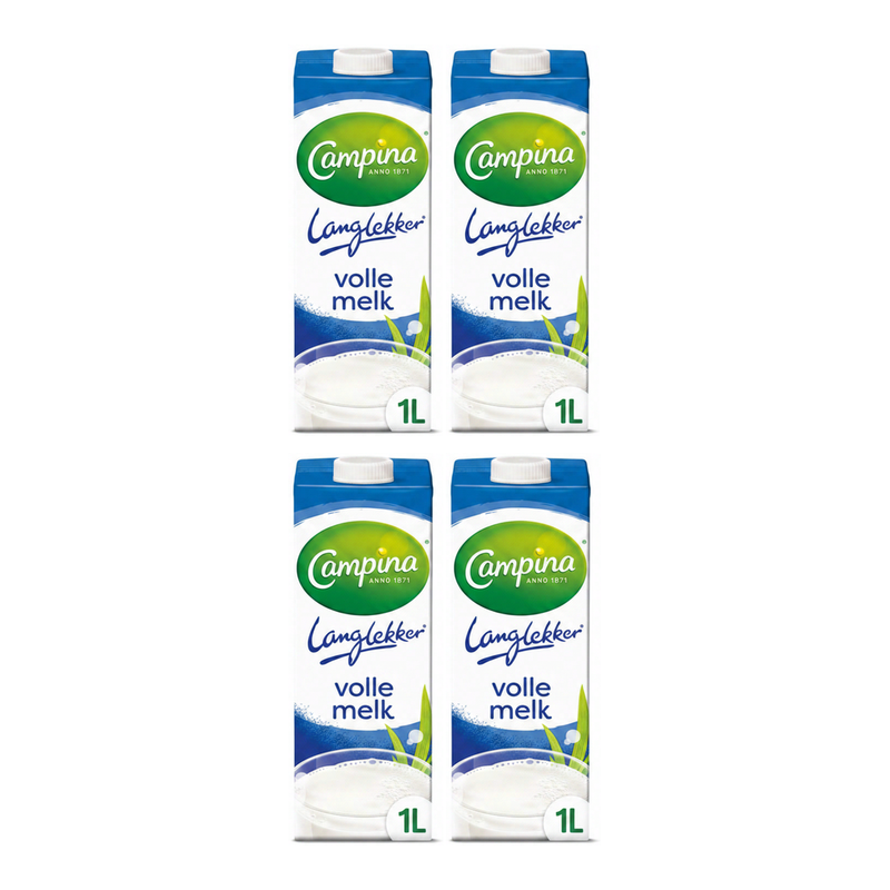 Campina Volle Melk - 1 L x4