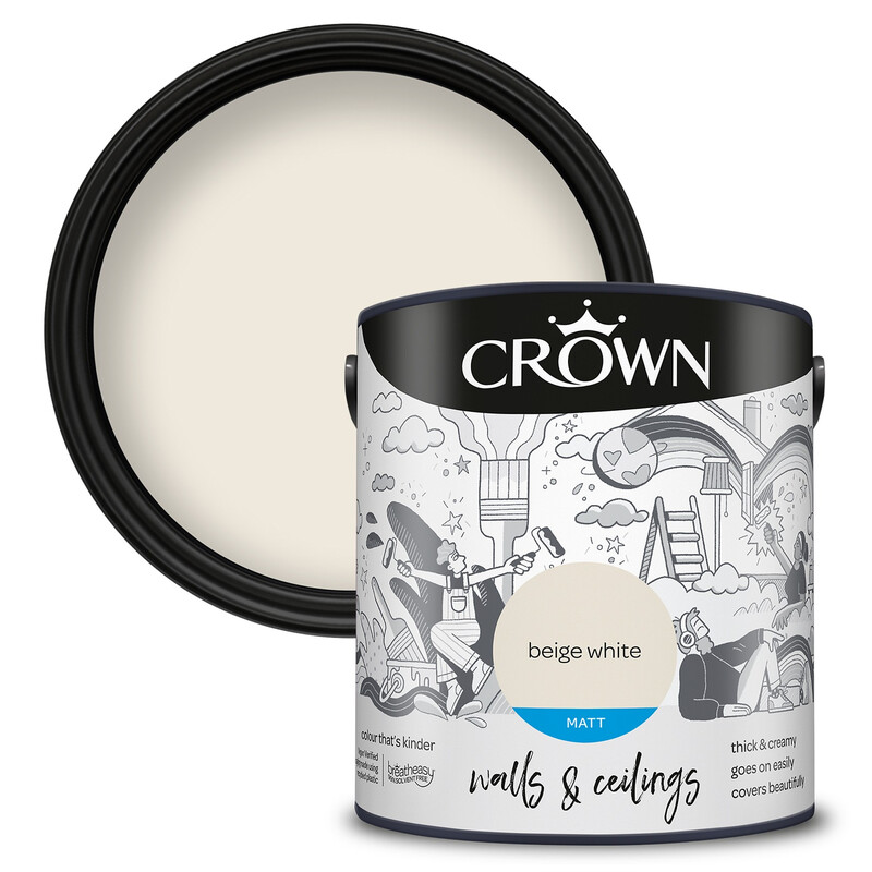 Matt Emulsion Beige White 2.5L