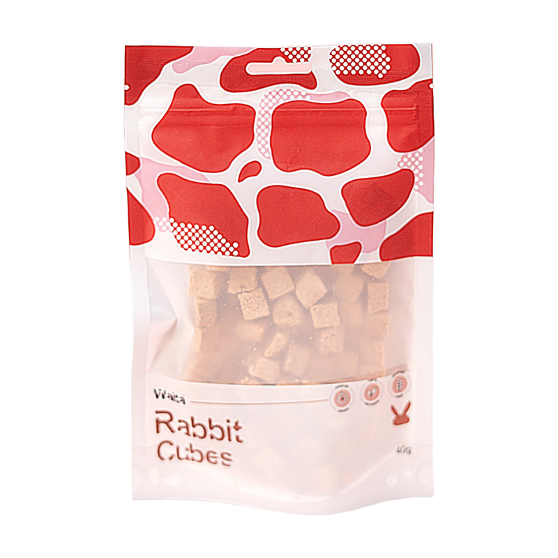 Freeze Dried Rabbit Cubes 40g